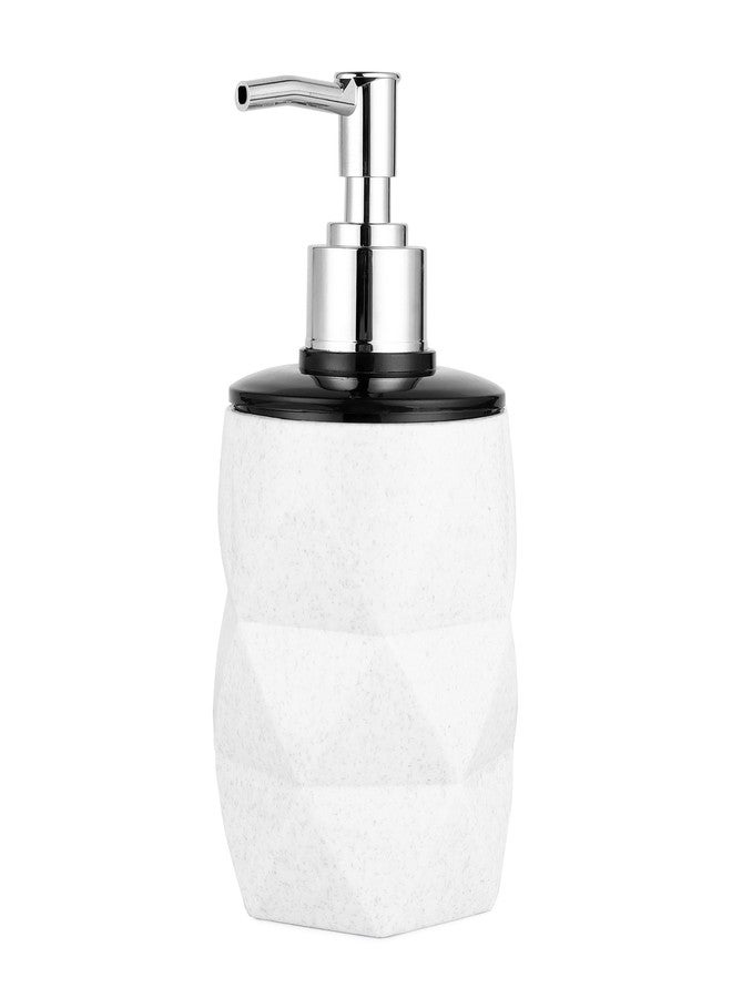 SHENRON Liquid Soap Dispenser for wash Basin, Bathroom Accessories, Empty Refillable Handwash Plastic Bottle with Pump, Bathroom Essentials, Handwash, Sanitizer, Shampoo, Lotion (White) - Image 4